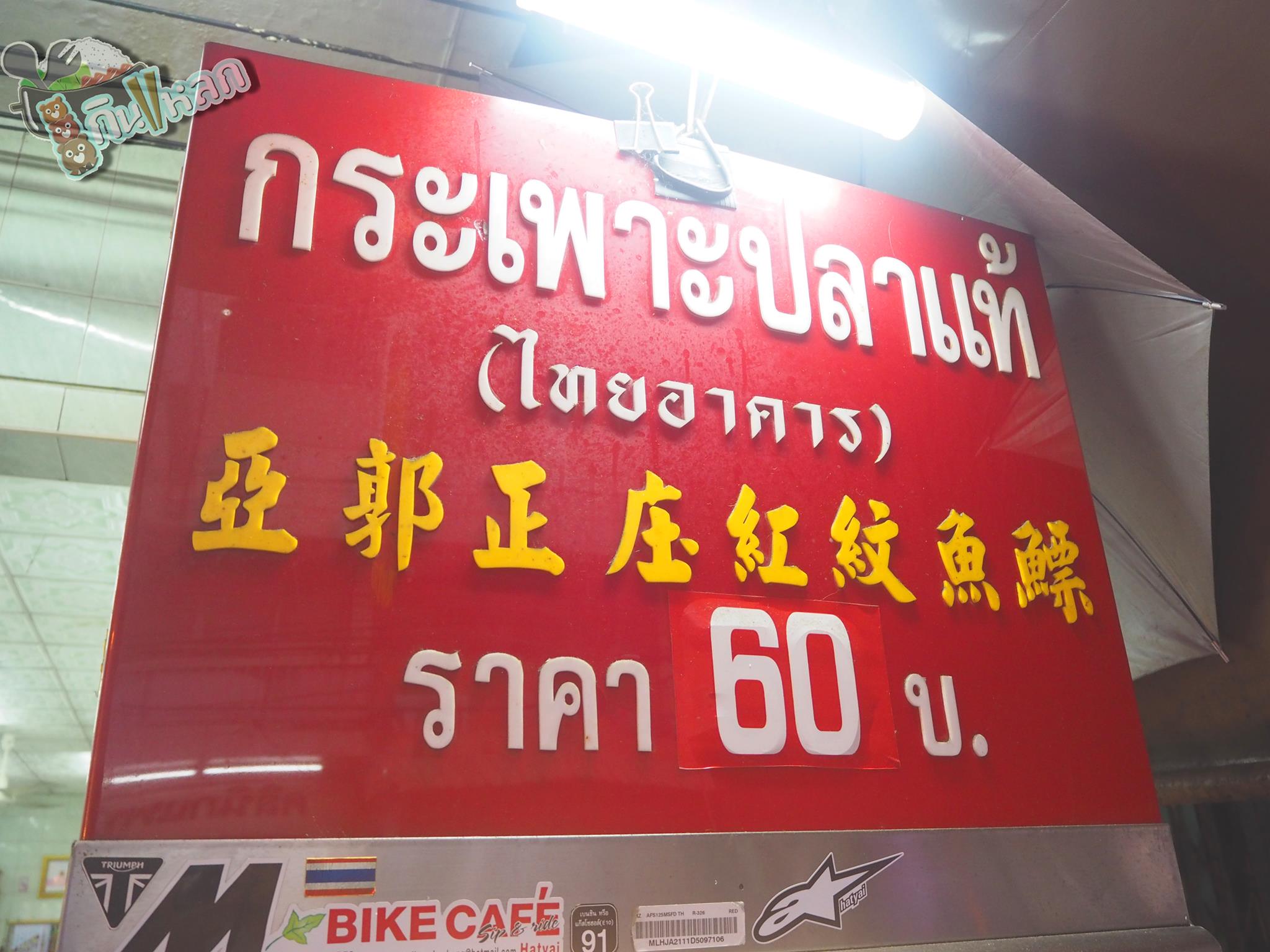 ผัดไท กระเพาะปลา ไทยอาคาร