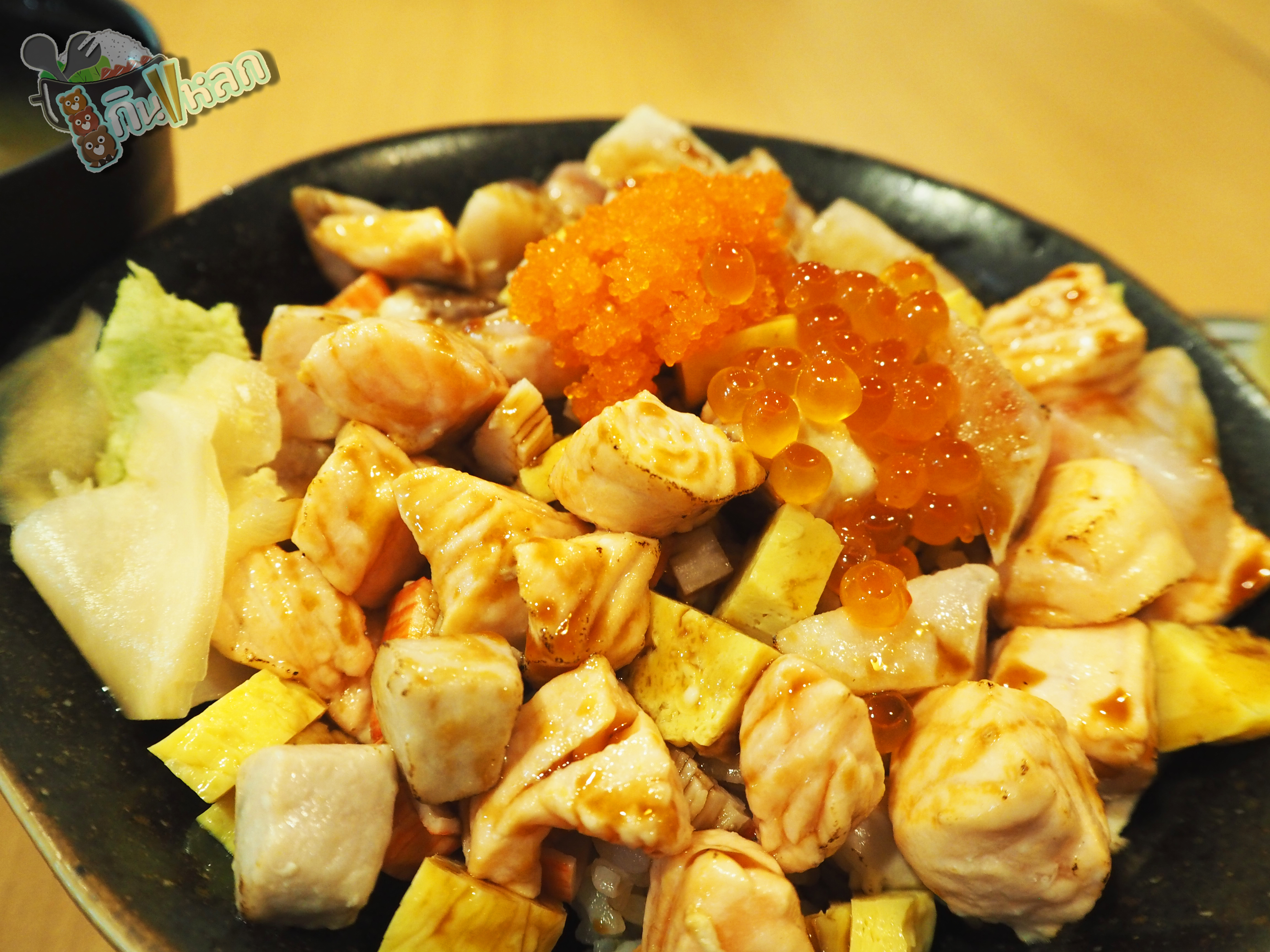 ฮอกไกโด(ข้าวหน้าปลารวมเบ็นโตะ)